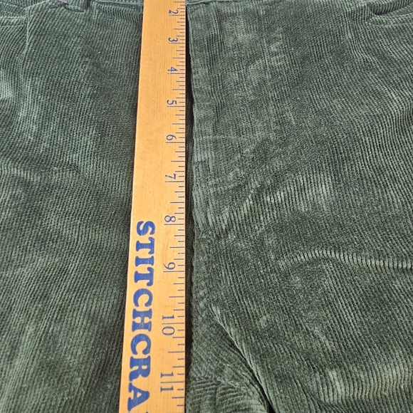 J. McLaughlin Cotton Oxford Corduroy Pants Men’s 36 Green Preppy Holiday - Picture 3 of 11